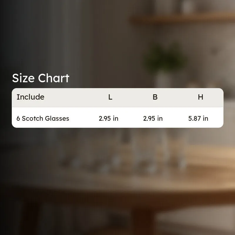 Montag Whiskey Glass (370 mL Each) - Set Of Six media 8