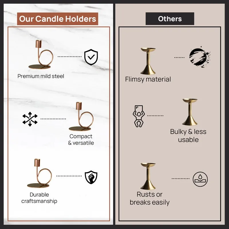 SereniShine Mild Steel Candle Holder media 6