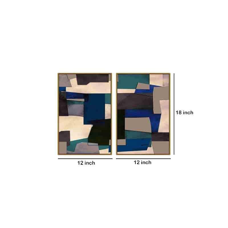 Square Squared Wall Art - Set Of Two media 7