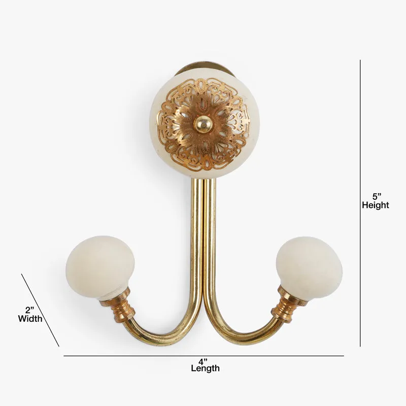 Rifa Floral Filigree Wall Hook media 5