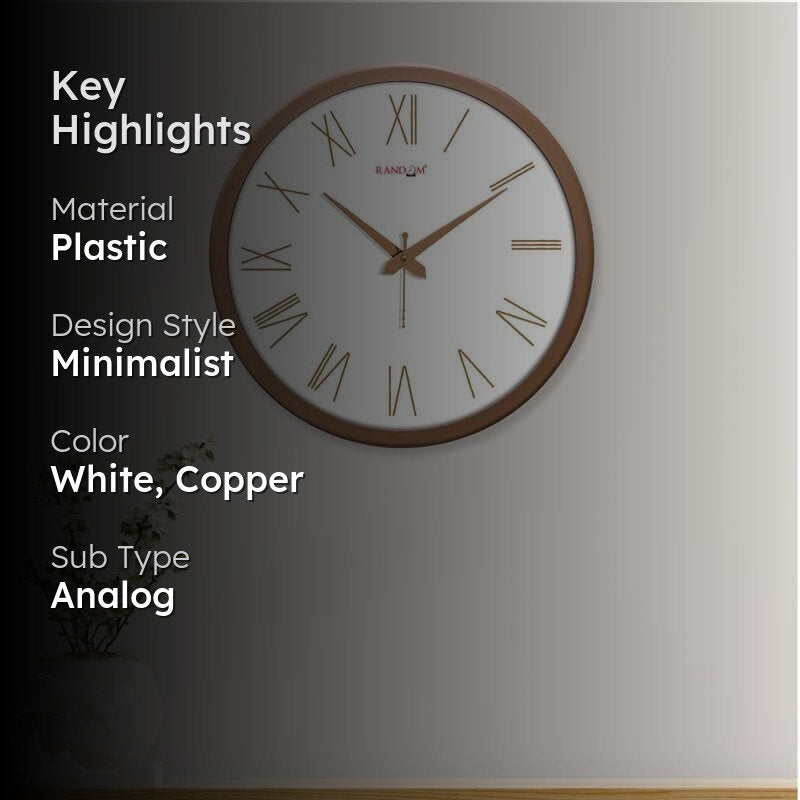 Selero Roman Wall Clock media 2