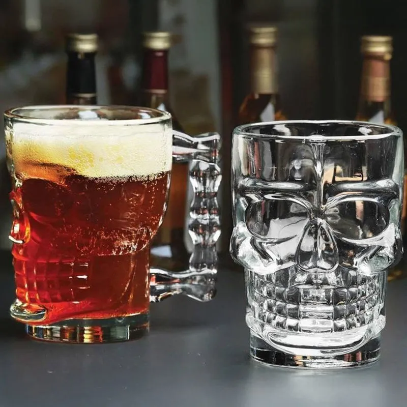SkullBrew Beer Mug (550 mL) - Set Of Two media 4