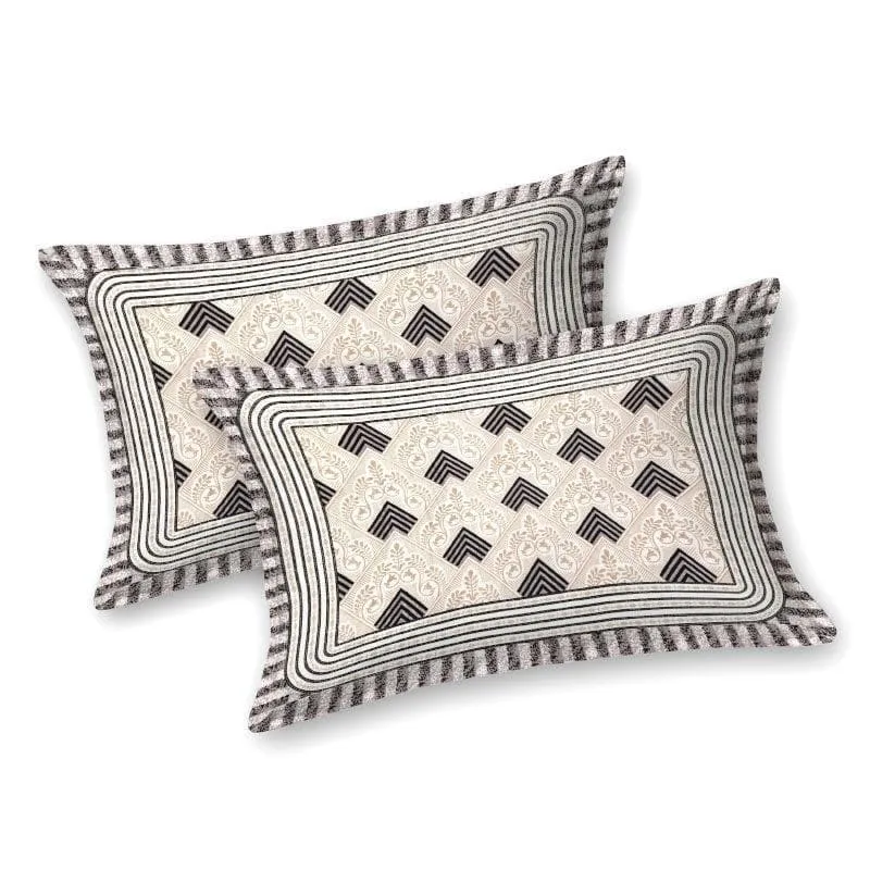 Lux-Raven Cotton Bedsheet (Brown) - 260 TC media 5