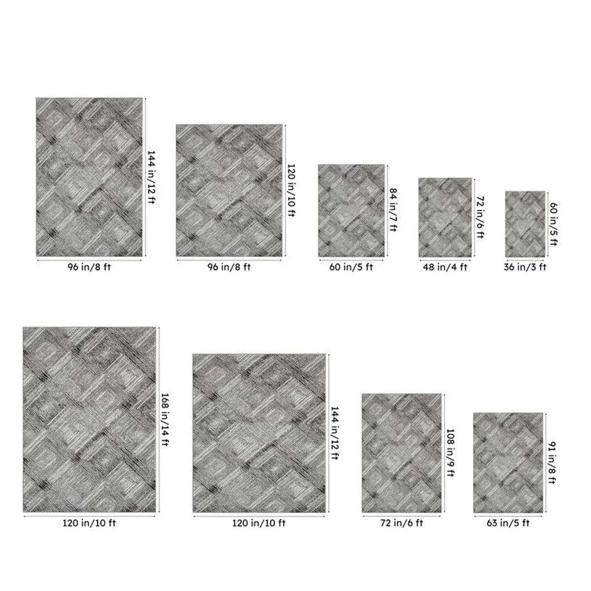 Badni Carpet - Grey - 10