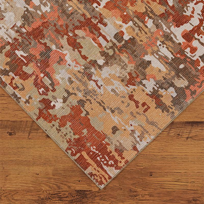 Aria Abstract Polyester Carpet - Brown media 6