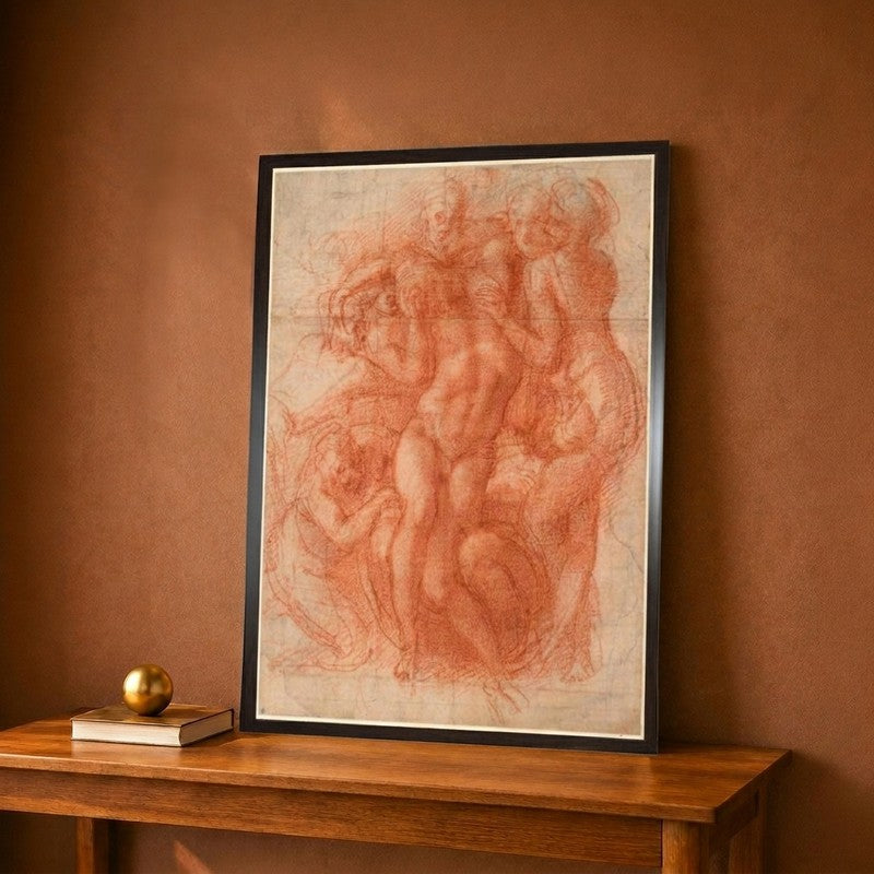 Lamentation Canvas Wall Painting - 9 x 12 Inches