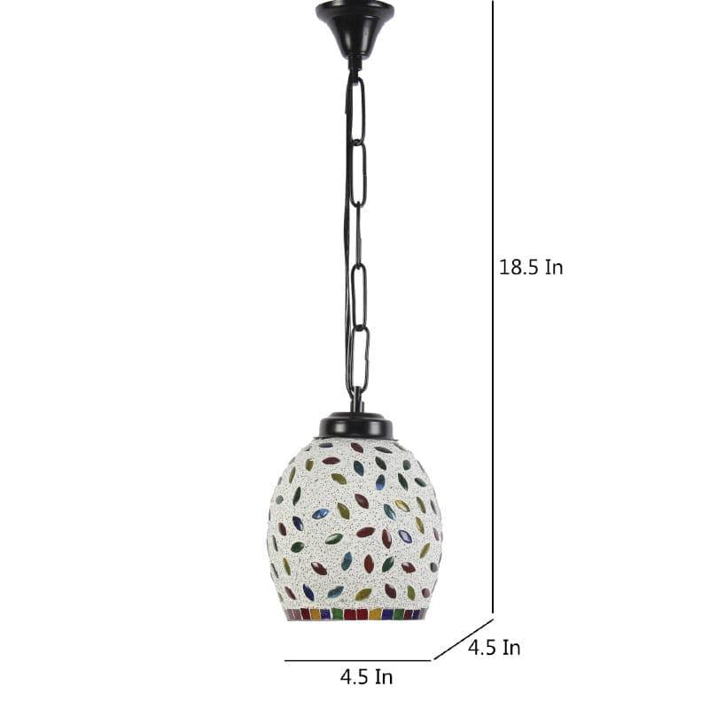 Glitter Globe Glass Ceiling Lamp media 5