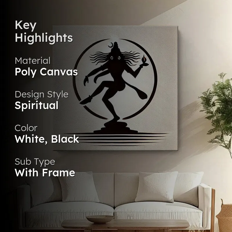 Ananda Tandava Wall Painting media 2