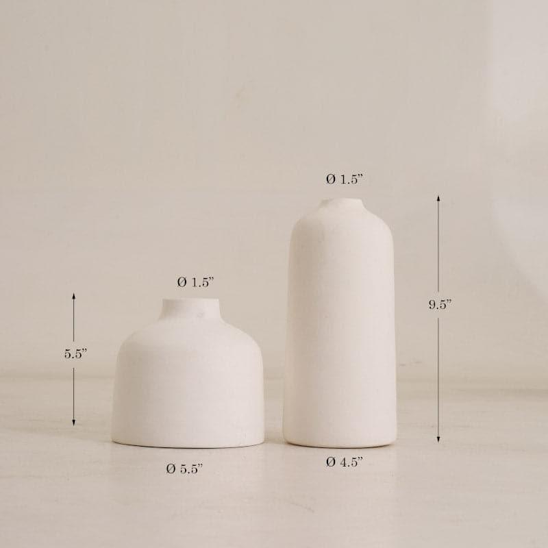 Abbot Vase (White) - Set Of Two media 4