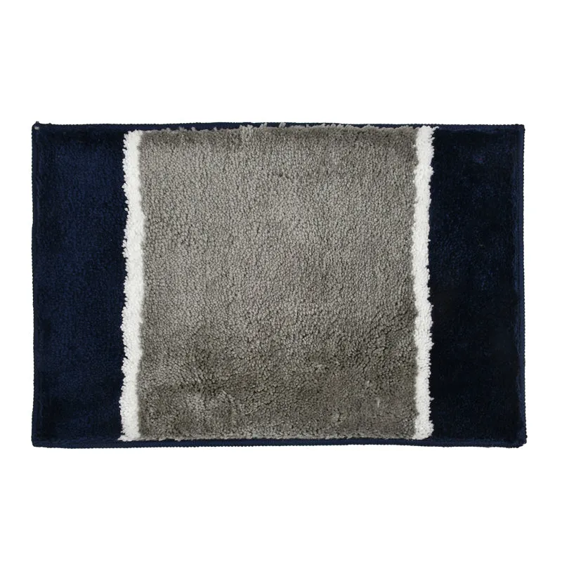 Zyra Cotton Bath Mat - Grey media 1