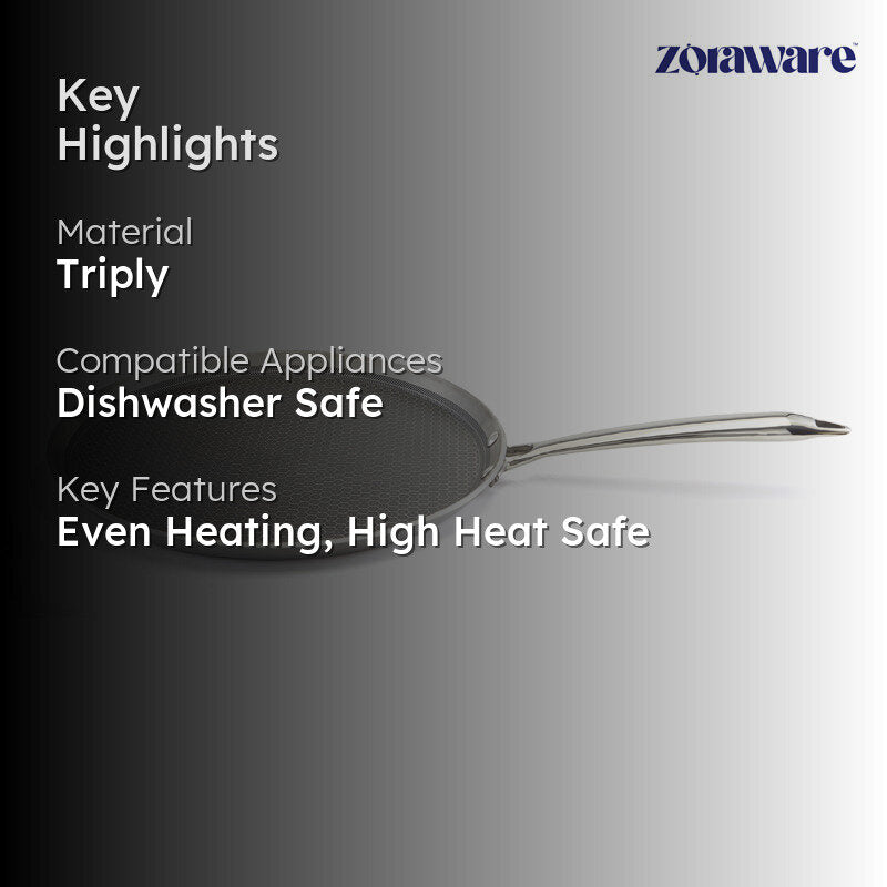 Zoraware Triply Dosa Tawa- 29 cm media 2