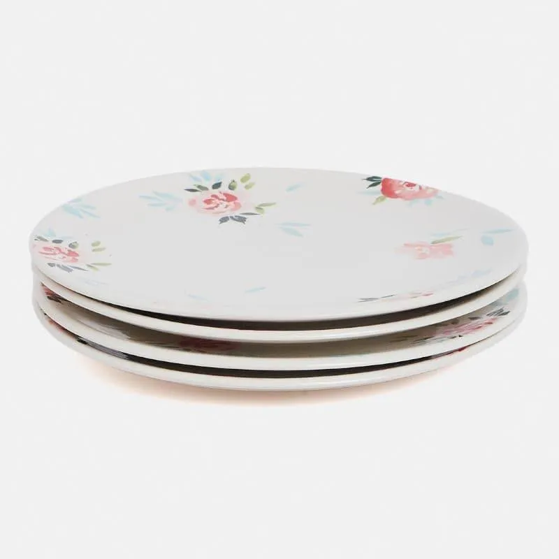 Day Dreams Handpainted Dinner Plates- Set Of Four media 5