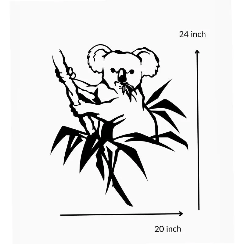Koala Black Iron Wall Accent media 5