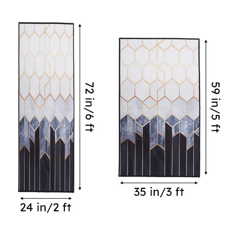 Gilded Tiles Anti-Skid Carpet media 7