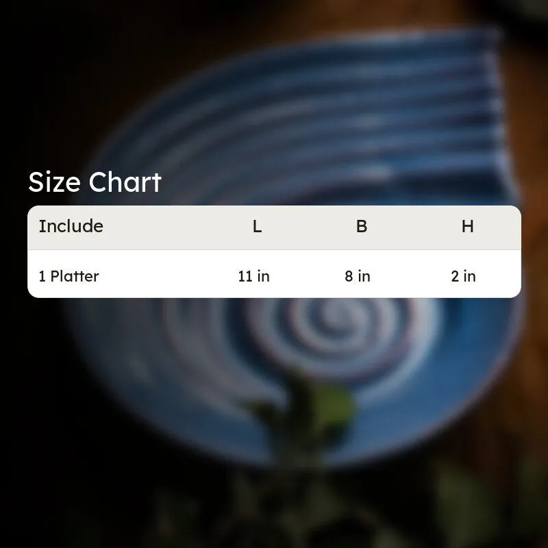 Periela Spirno Handmade Ceramic Platter media 5