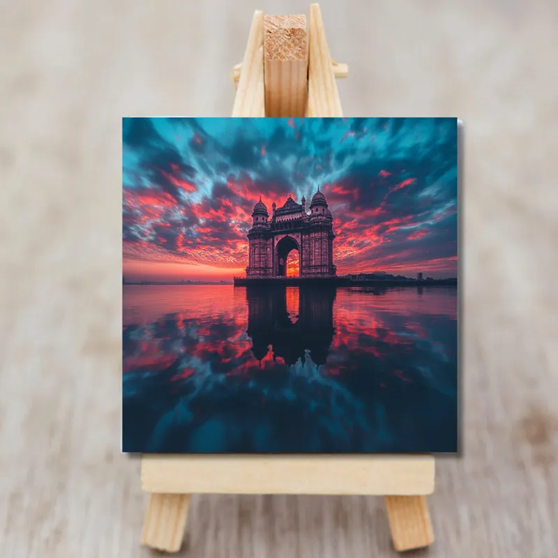 Moody Gateway Of India Showpiece media 3