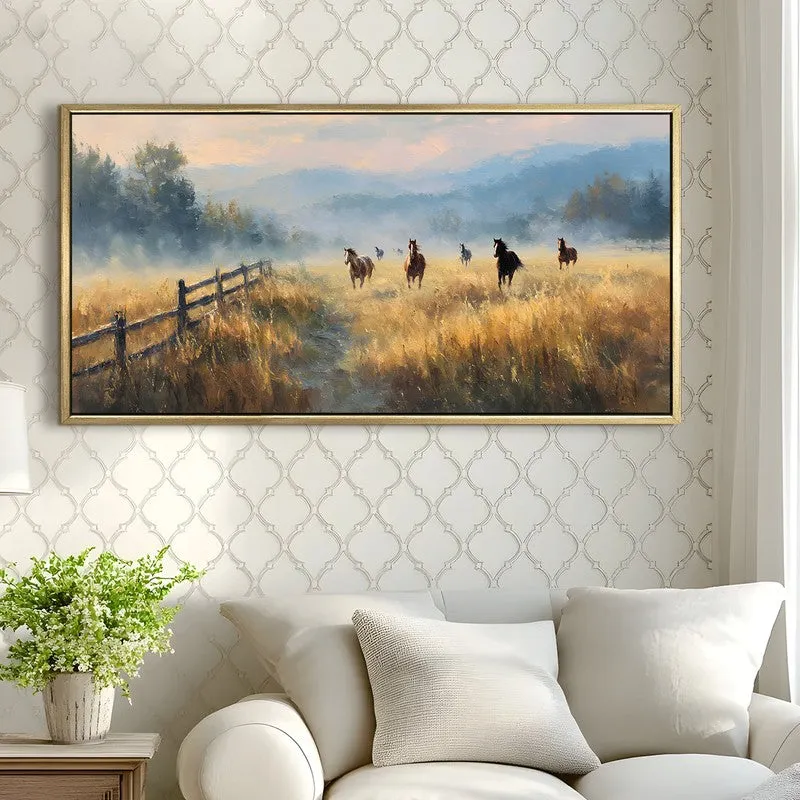 Runwild Canvas Wall Painting With Frame media 4