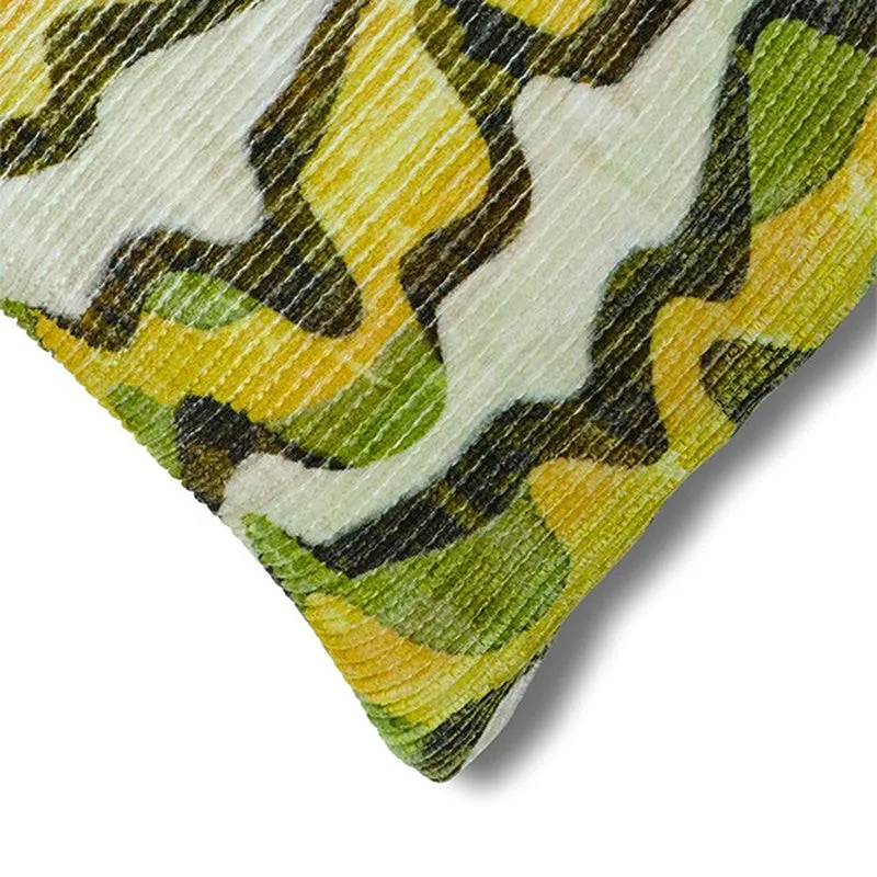 RythmFlow Cushion Cover (Yellow) - Set Of Five media 6