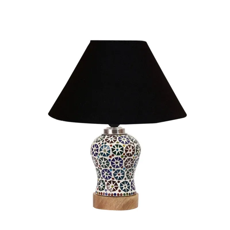 Calira Wooden Table Lamp - Multicolor media 5