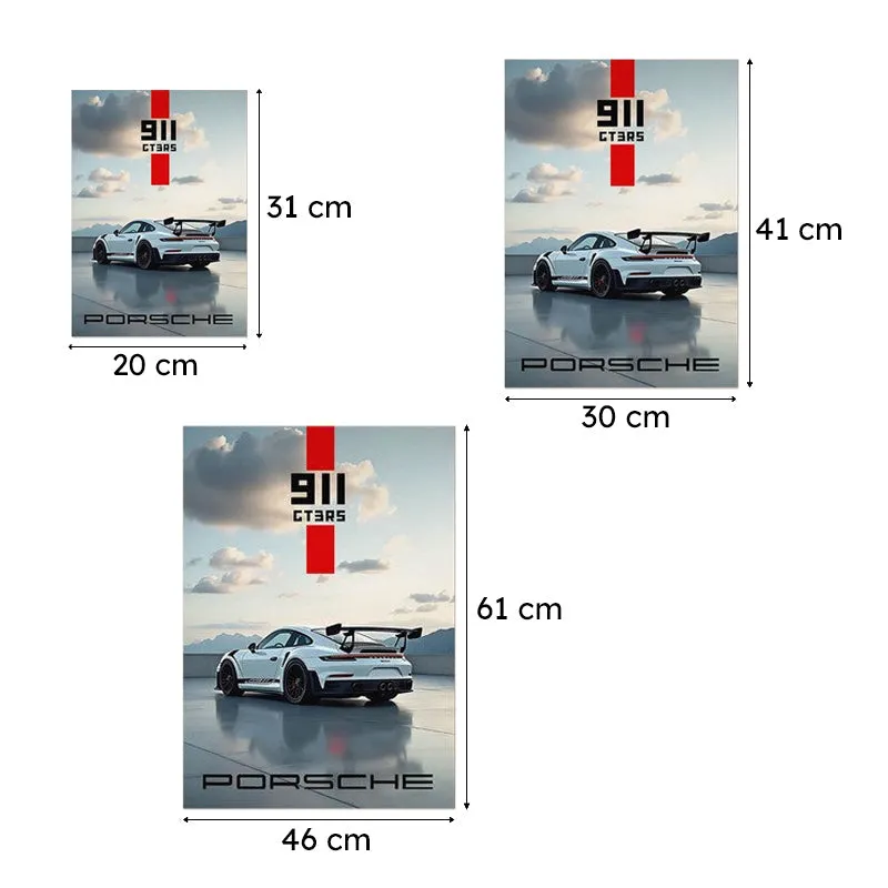 Porsche Performance Wall Poster media 10