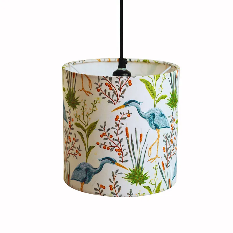 Azure Aviary Handcrafted Pendant Lamp media 4