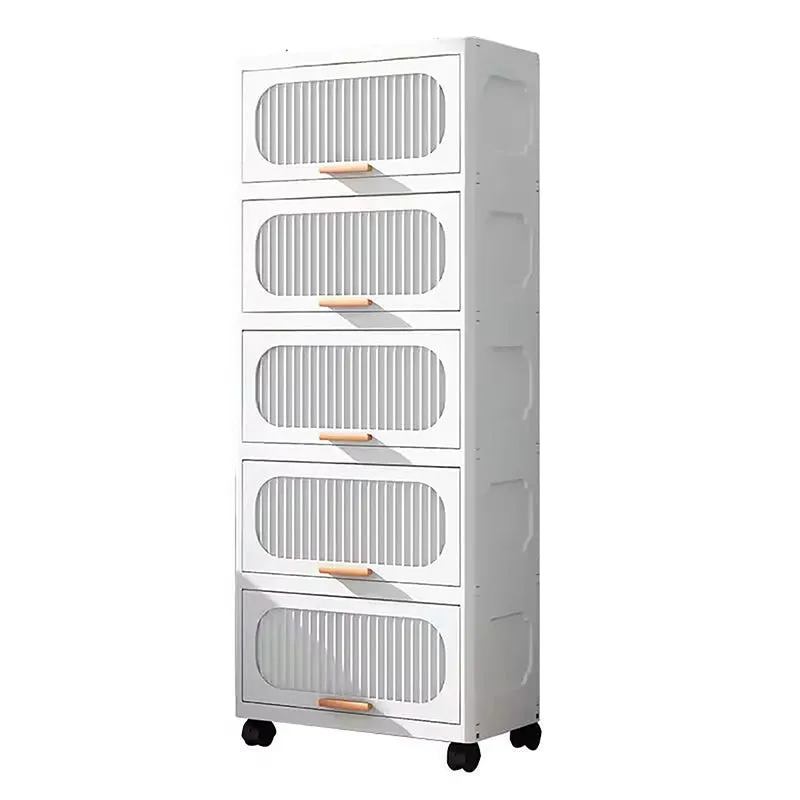 Oneira Stash 5 Tiered Plastic Storage Rack media 3