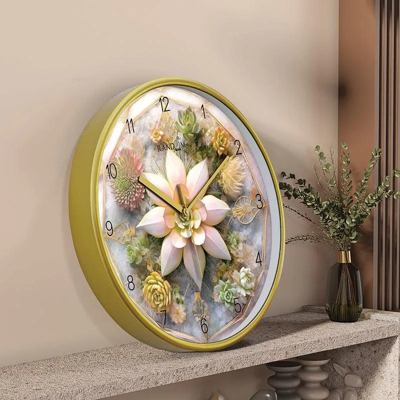 Vine Vista Analog Wall Clock media 3