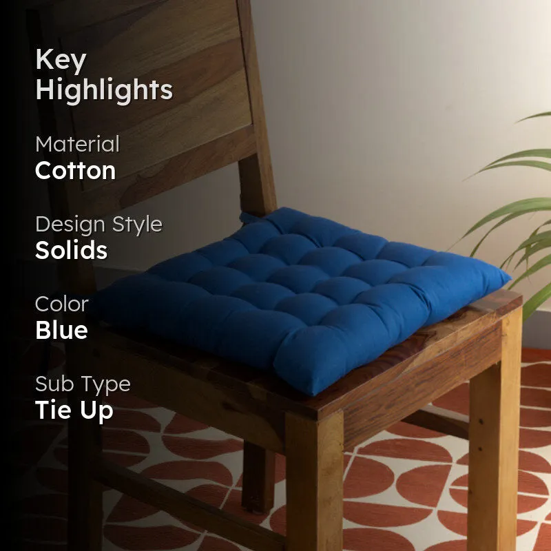 Rowan Chair Pad (Classic Blue) - Set Of Two media 2