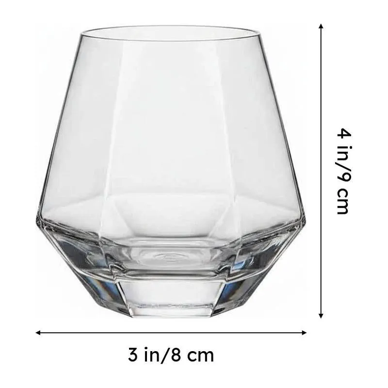 Amber Whiskey Glass (300 ml) - Set Of Four media 7