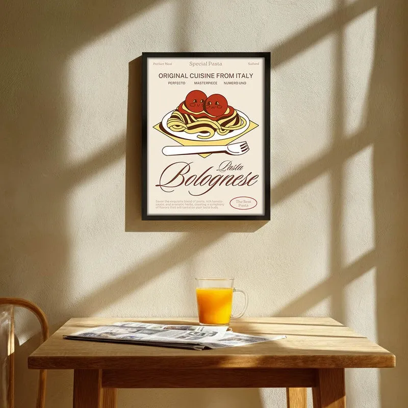 Scarlet Heat Archival Canvas Wall Art - Black media 1