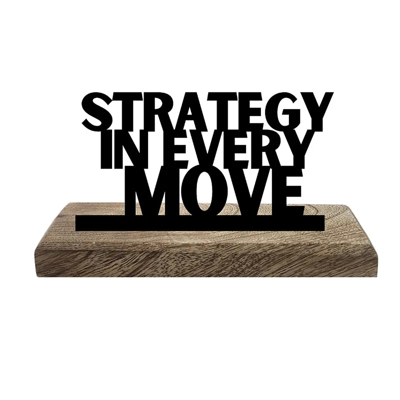 Strategic Chess Showpiece - Set Of Two media 2