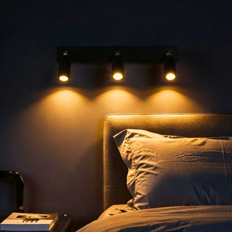 Solis  Triple Iron Wall Lamp media 4
