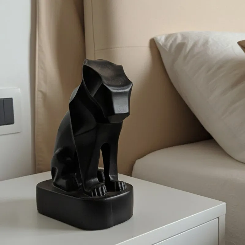 Panther Resin Showpiece - Black media 4