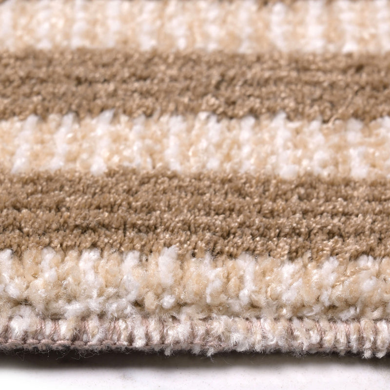 Aneeta Soft Pile Anti-Skid Polyester Carpet - Beige media 5