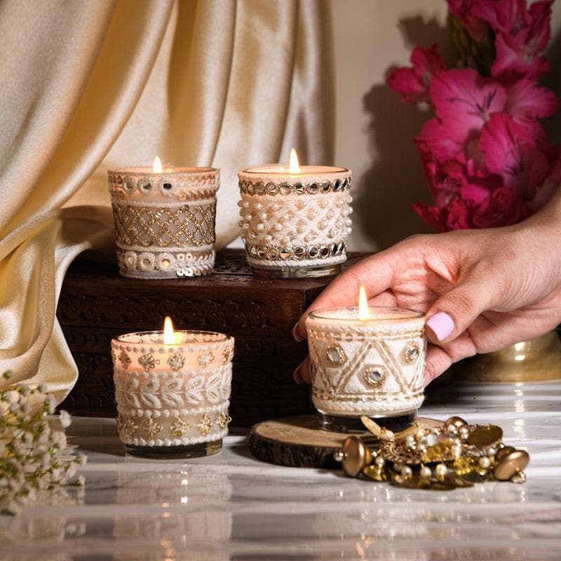 Ibaadat - Set of 4 Scented Votive Candles media 4