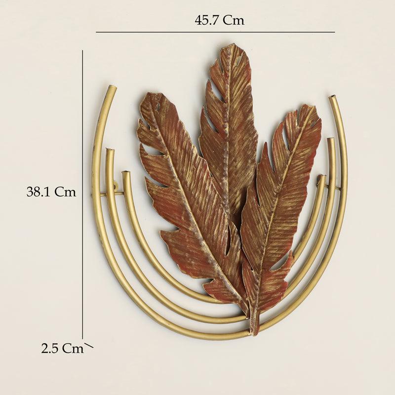 Lara Feather Metal Wall Accent media 6