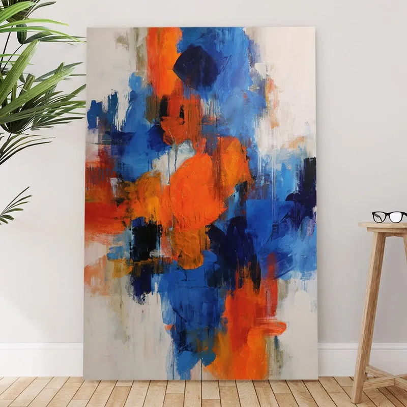 Bold Stroke Abstract Canvas Wall Art media 6