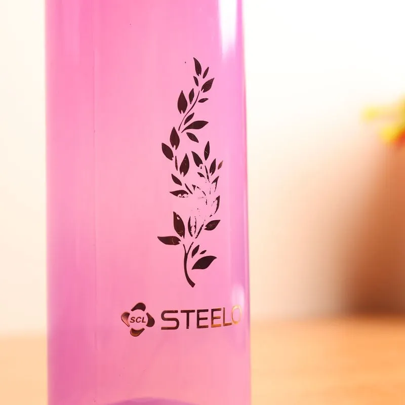 AquaBloom Purple Clear PET Bottle (1000 mL Each) - Set Of Four media 5