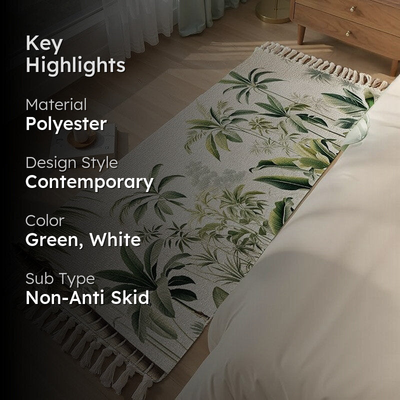 Emerald Fern Runner Rug media 2