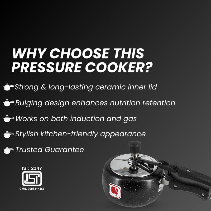 Salford Ceramic Coated Pressure Cooker (Black) - 2000 mL media 10