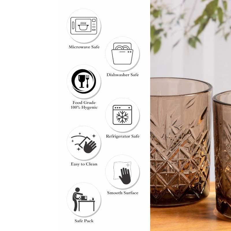 Pasabahce Billy Brown Whiskey Glass (345 mL) - Set Of Four media 6
