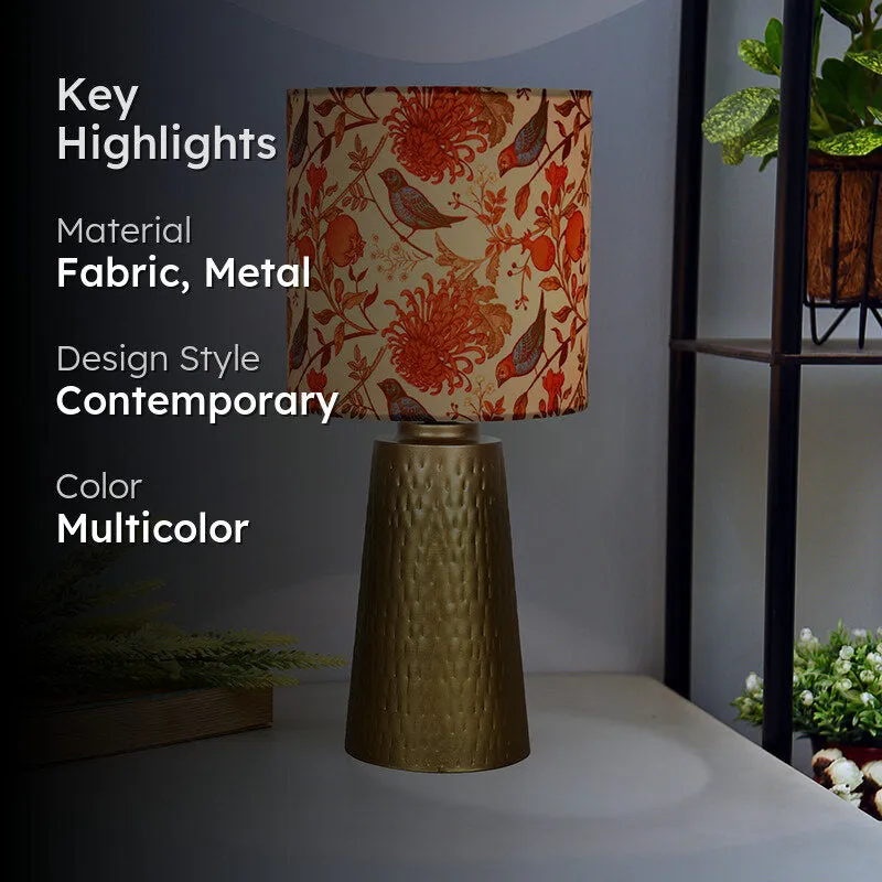 Lacewing Blunt Fabric Table Lamp - Multicolor media 2