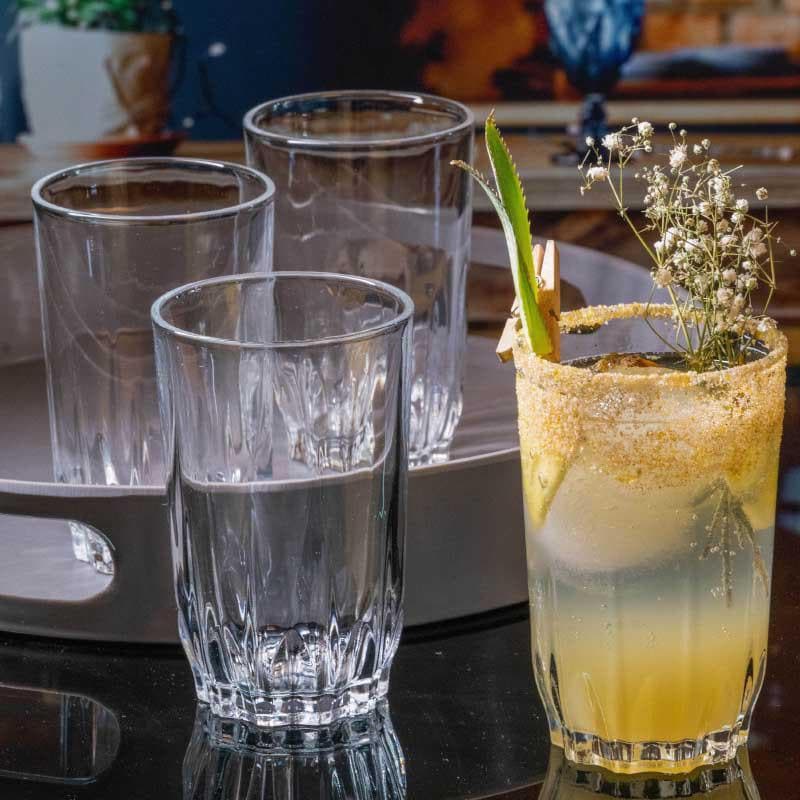Texos Glass Tumbler (260 ML) - Set Of Six media 3