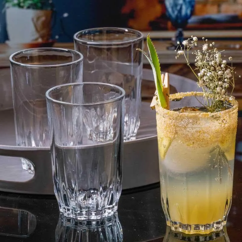 Texos Glass Tumbler (260 ML) - Set Of Six media 3