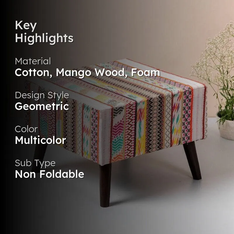 Chavane Wooden Stool media 2