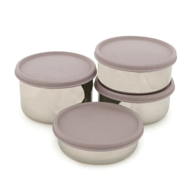 Darian Grey Lunch Box (500 ml/350 ml/200 ml) - Five Piece Set media 1