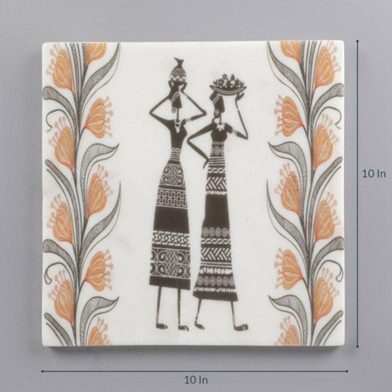 Folklore Printed Marble Wall Accent media 4