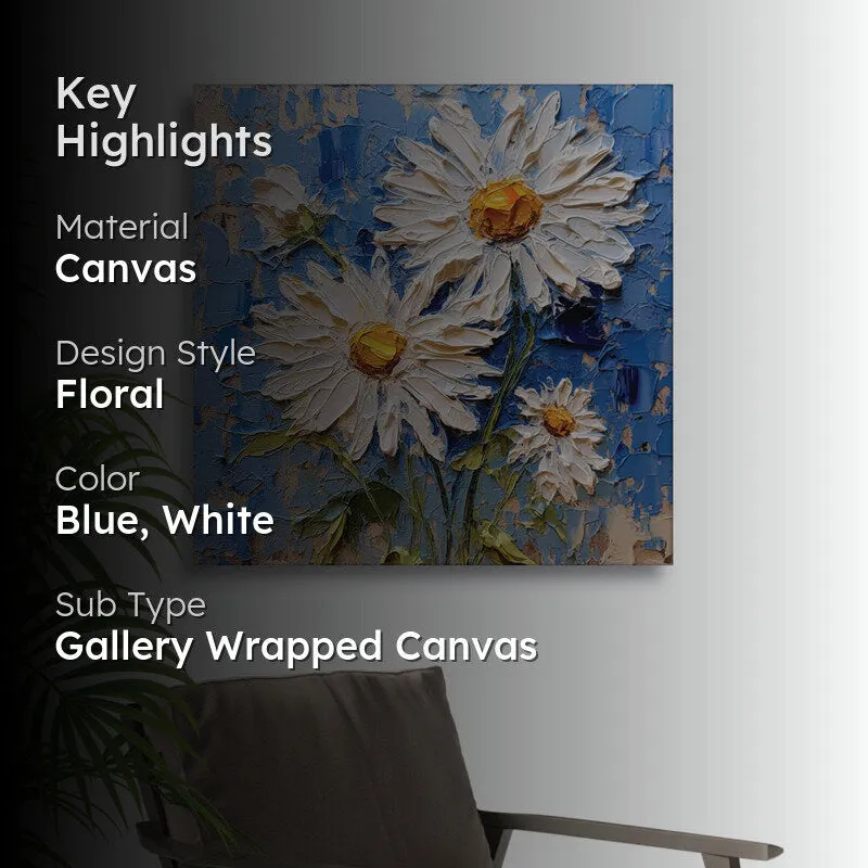 Daisy Maisy Canvas Wall Painting media 2