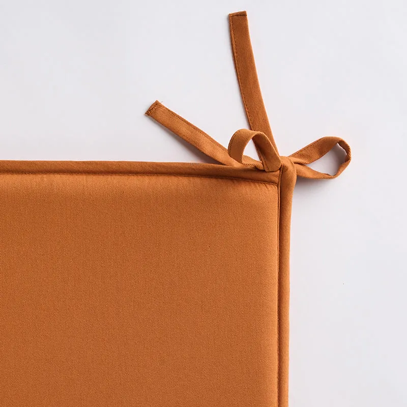 Easesit Foam Cotton Chair Pad (Brown) - Set Of Eight media 3