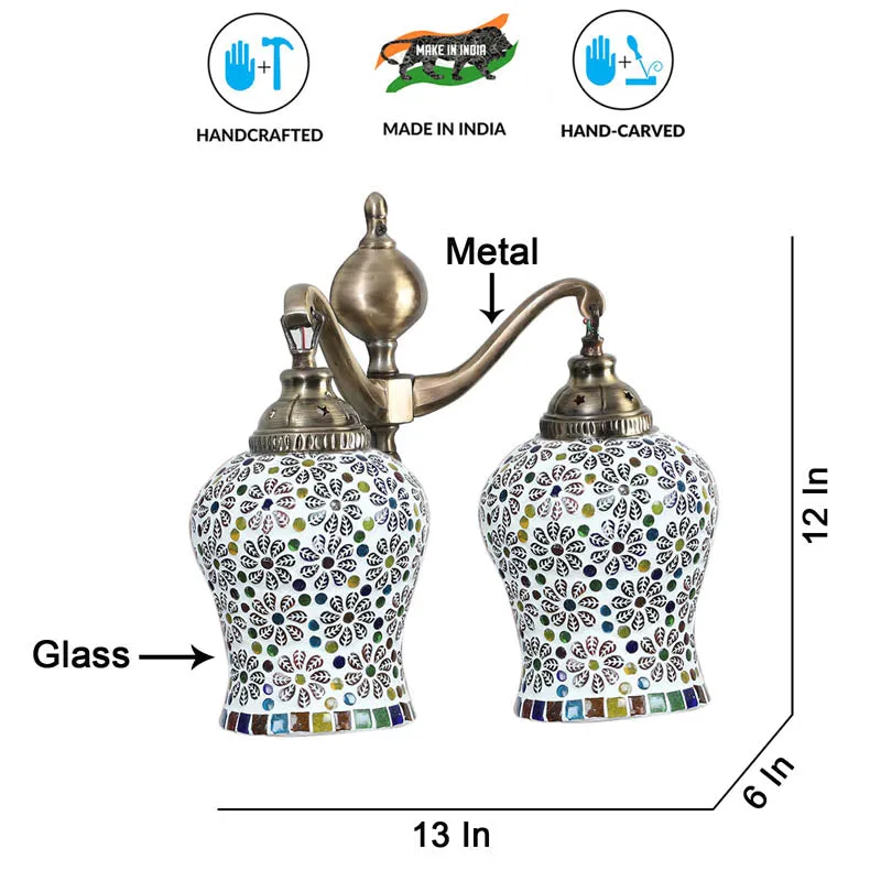 Cosmic Metal Mosaic Wall Lamp media 7